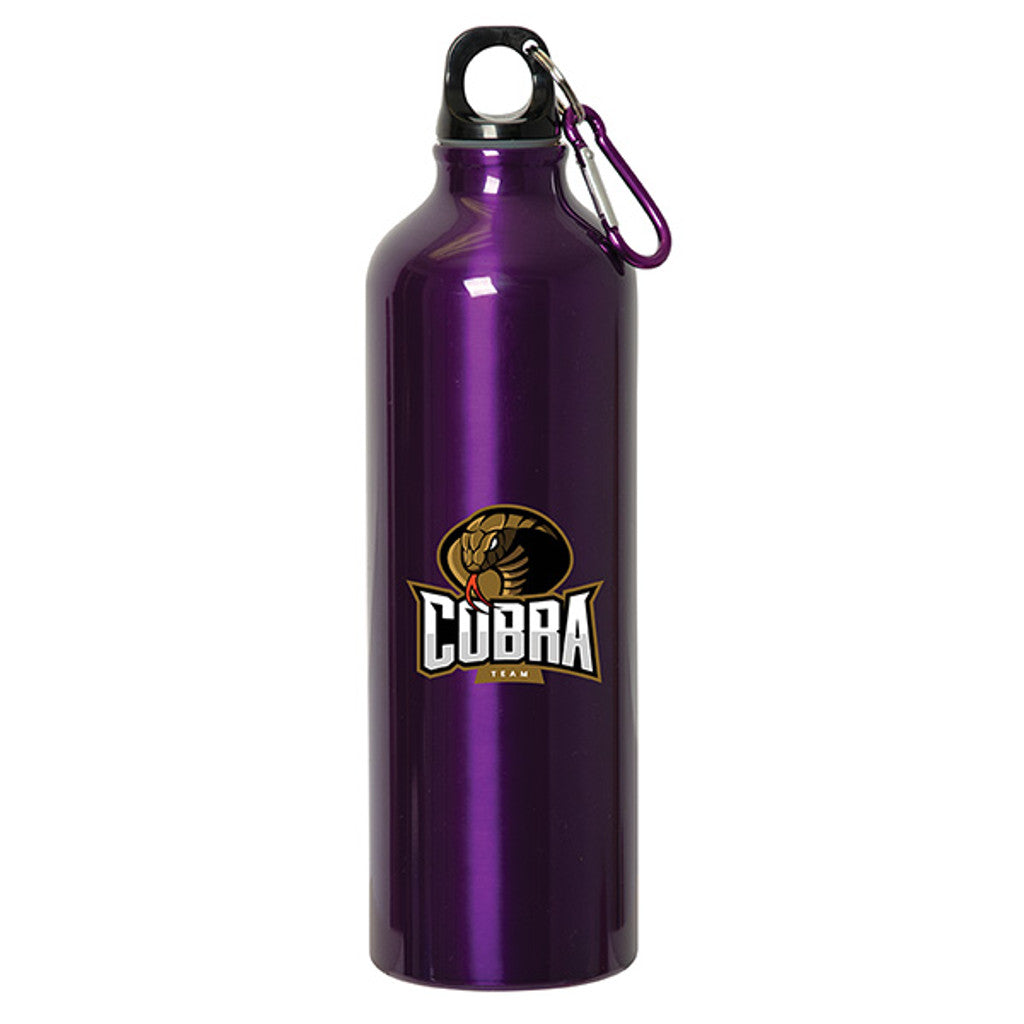 750 mL (25 Fl. Oz.) Aluminum Water Bottle With Carabiner
