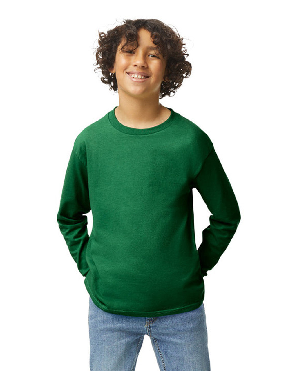 Gildan Youth Heavy Cotton Long Sleeve T-Shirt