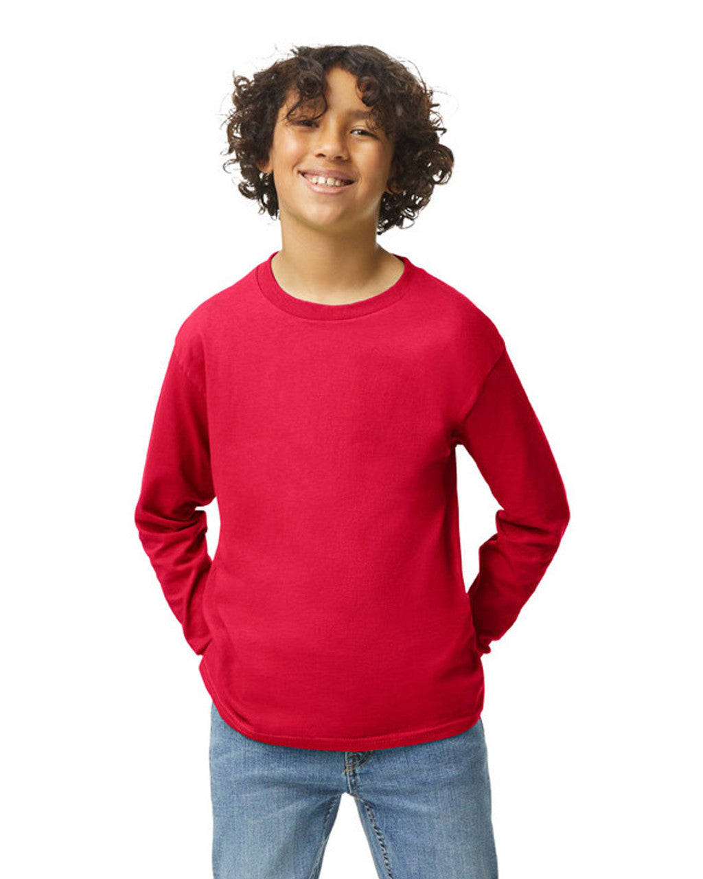 Gildan Youth Heavy Cotton Long Sleeve T-Shirt