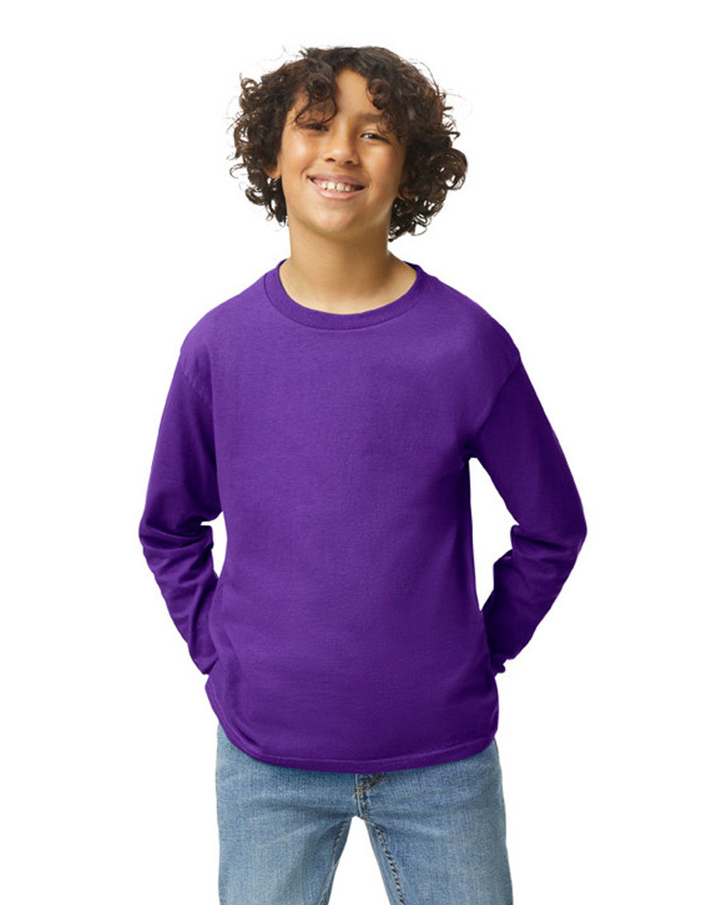 Gildan Youth Heavy Cotton Long Sleeve T-Shirt