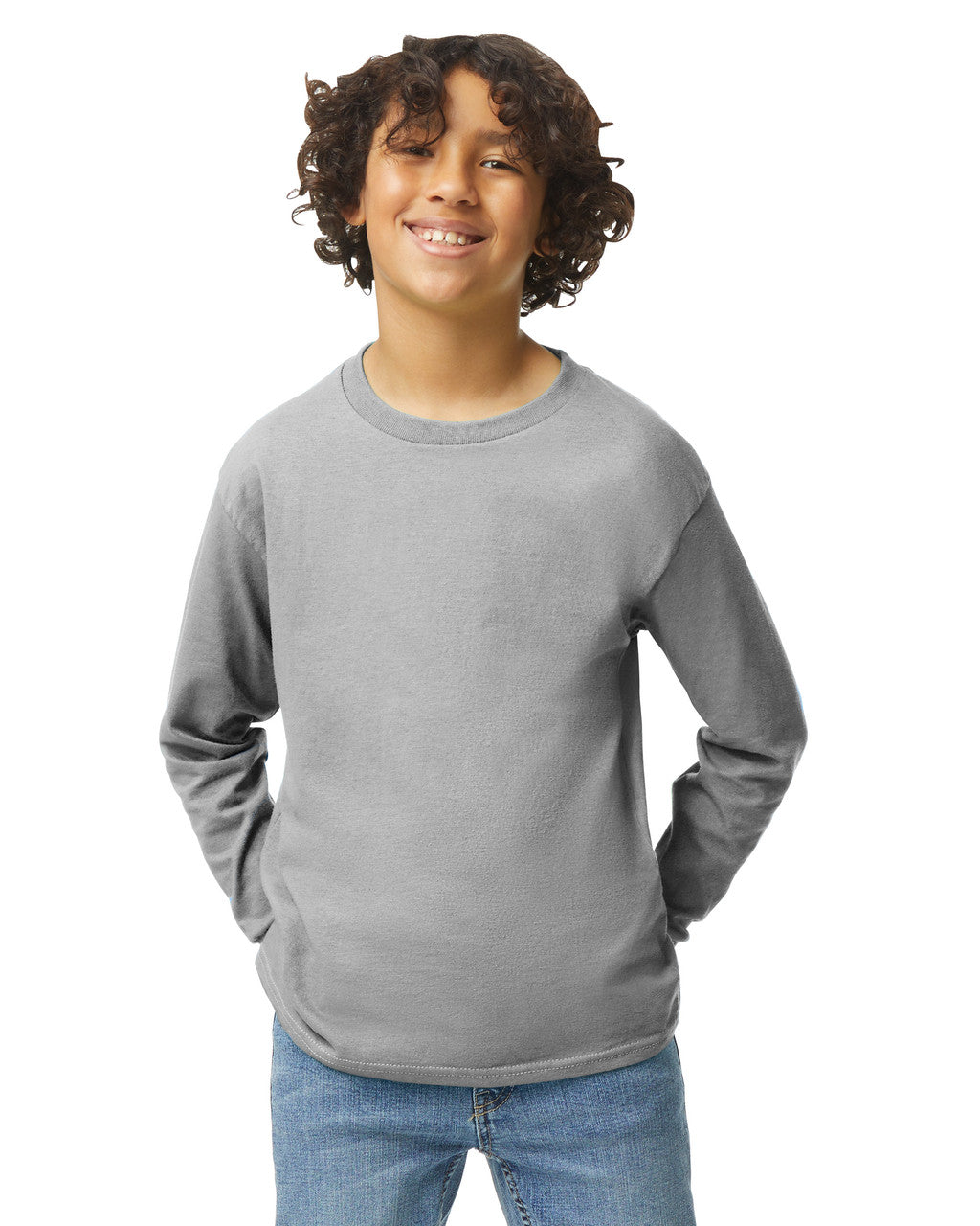 Gildan Youth Heavy Cotton Long Sleeve T-Shirt