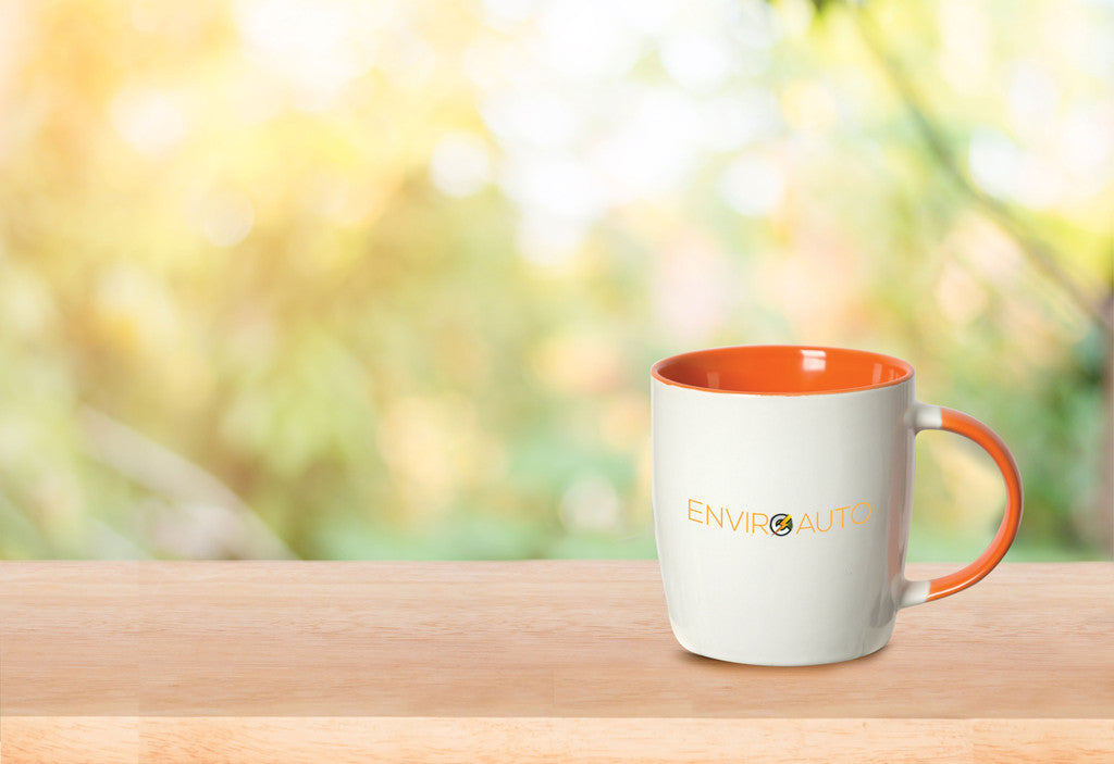 Koho 350 mL. (12 Fl. Oz.) Mug With Coloured Handle