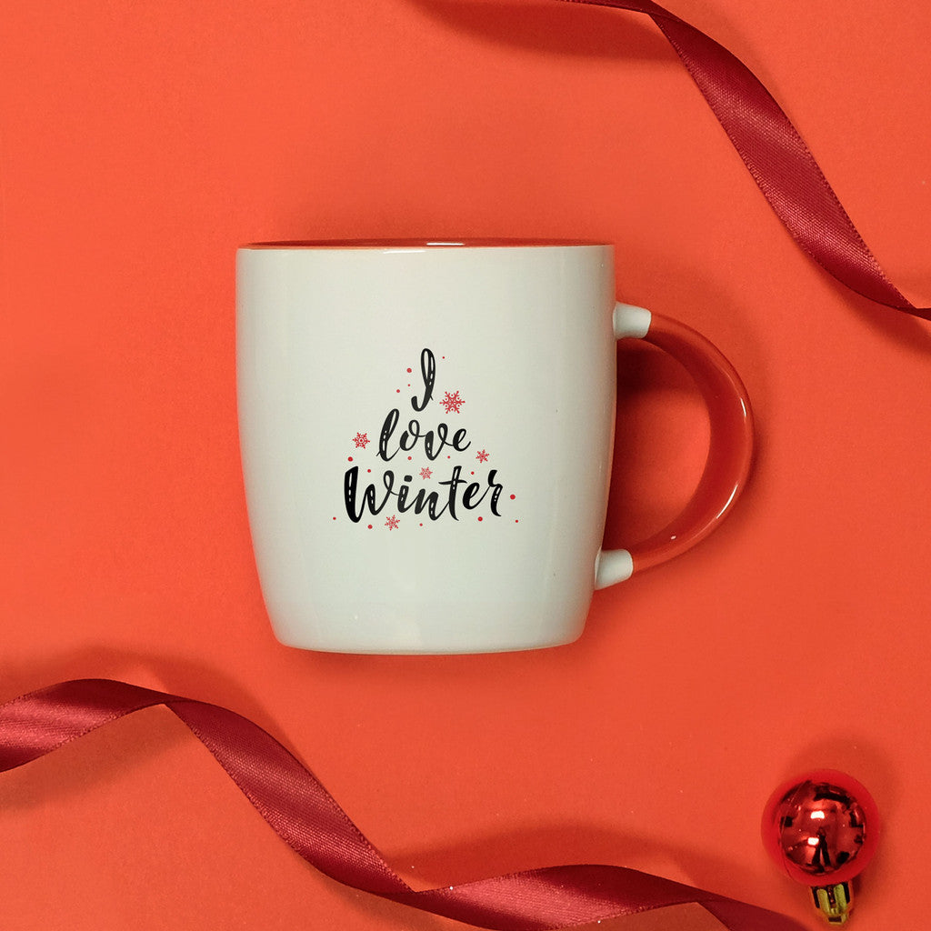 Koho 350 mL. (12 Fl. Oz.) Mug With Coloured Handle