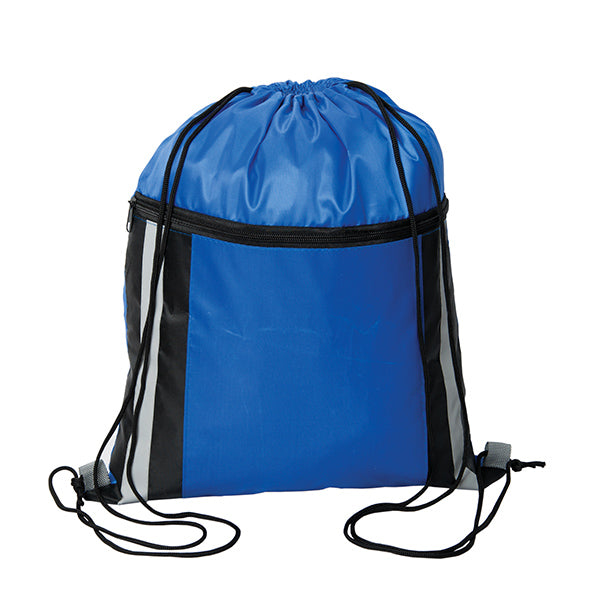 Cinch Dazzler Reflective Drawstring Bag