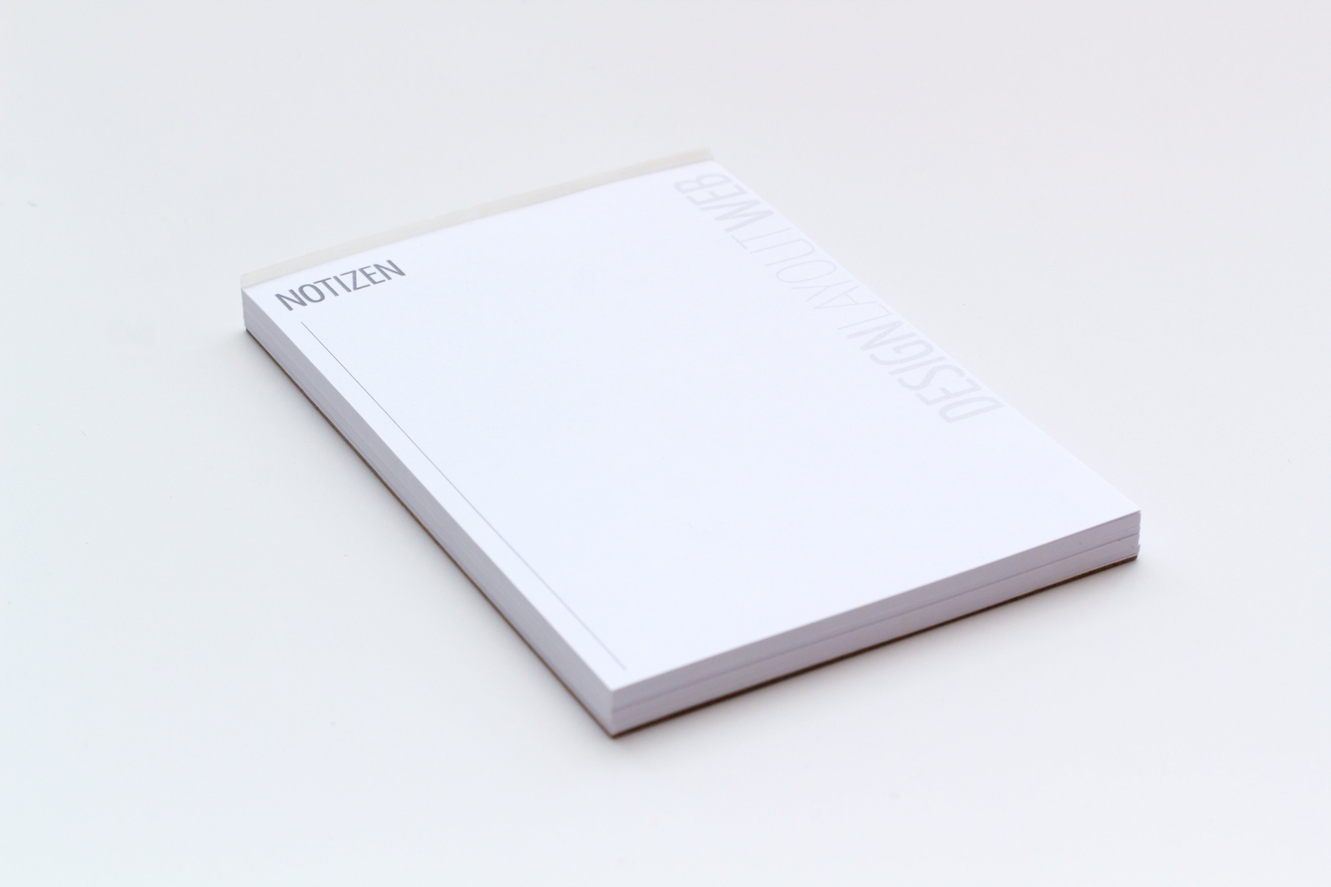 Custom  Branded 5.5x8.5" Notepads with 25 Pages - Perfect for Seminars & Tradeshows