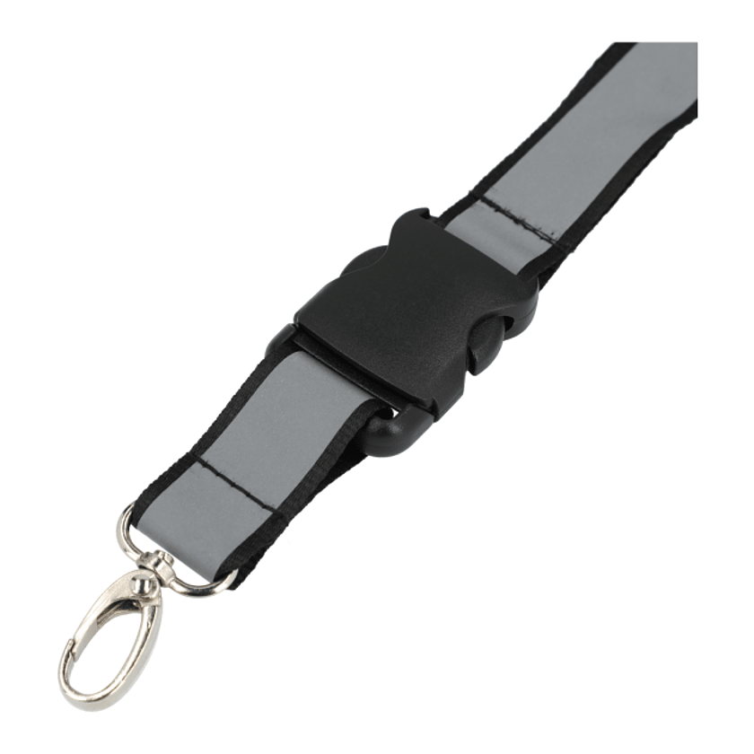 Recycled Polyester Reflective Lanyard