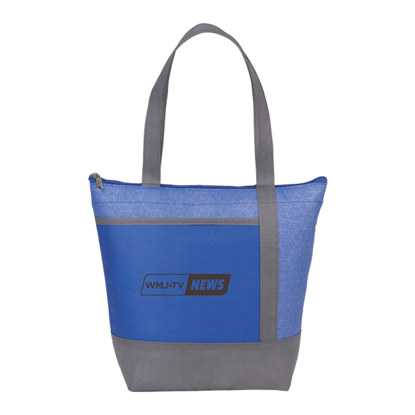 Chrome 9-Can Non-Woven Insulated Cooler Lunch Bag