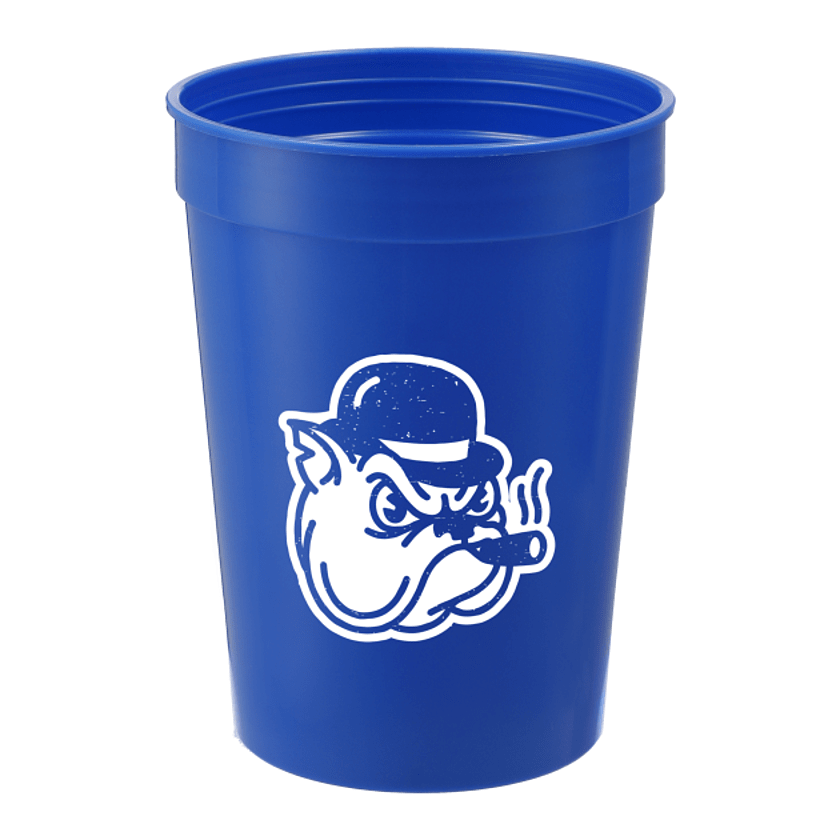 Solid 12oz Recycled Stadium Cup