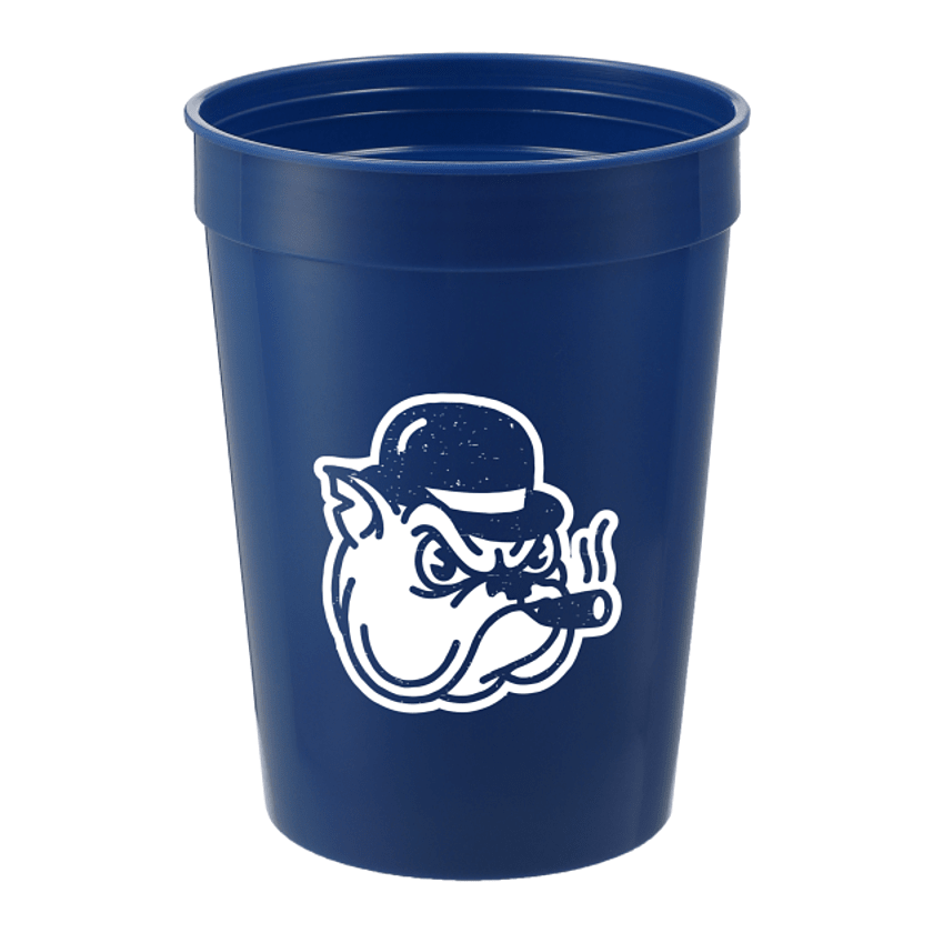 Solid 12oz Recycled Stadium Cup