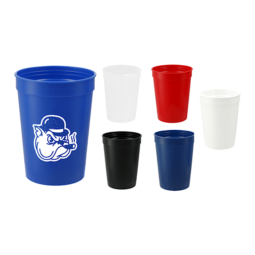 Solid 12oz Recycled Stadium Cup