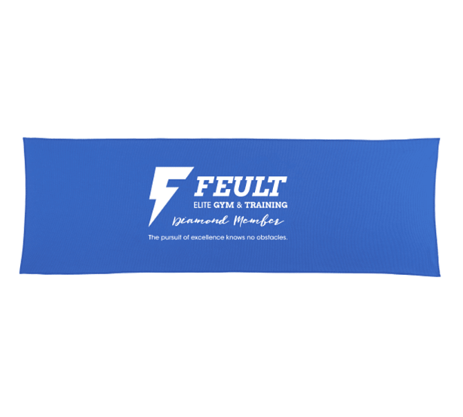 Recycled PET Eco Cooling Fitness Towel