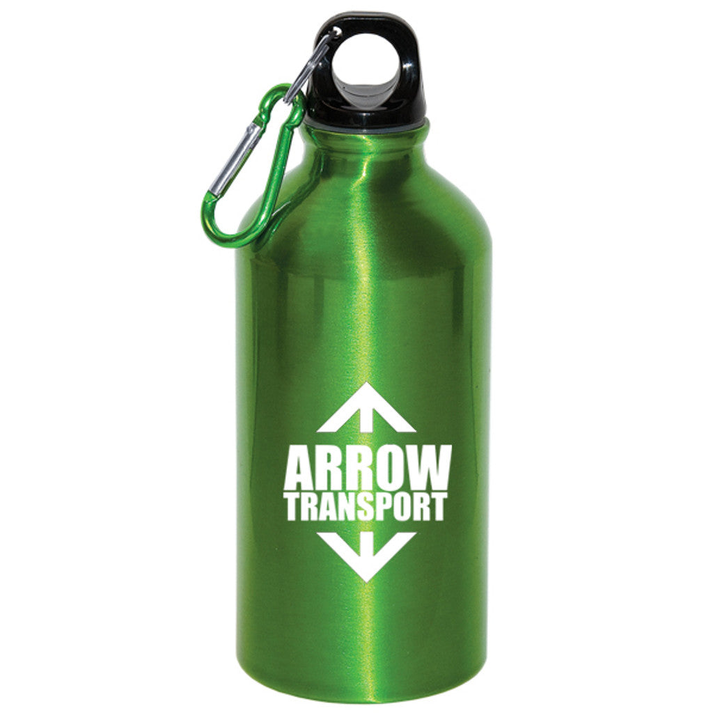500 mL (17 Fl. Oz.) Aluminum Water Bottle With Carabiner
