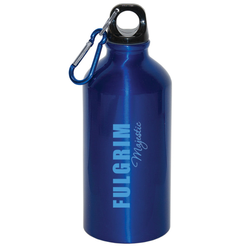 500 mL (17 Fl. Oz.) Aluminum Water Bottle With Carabiner