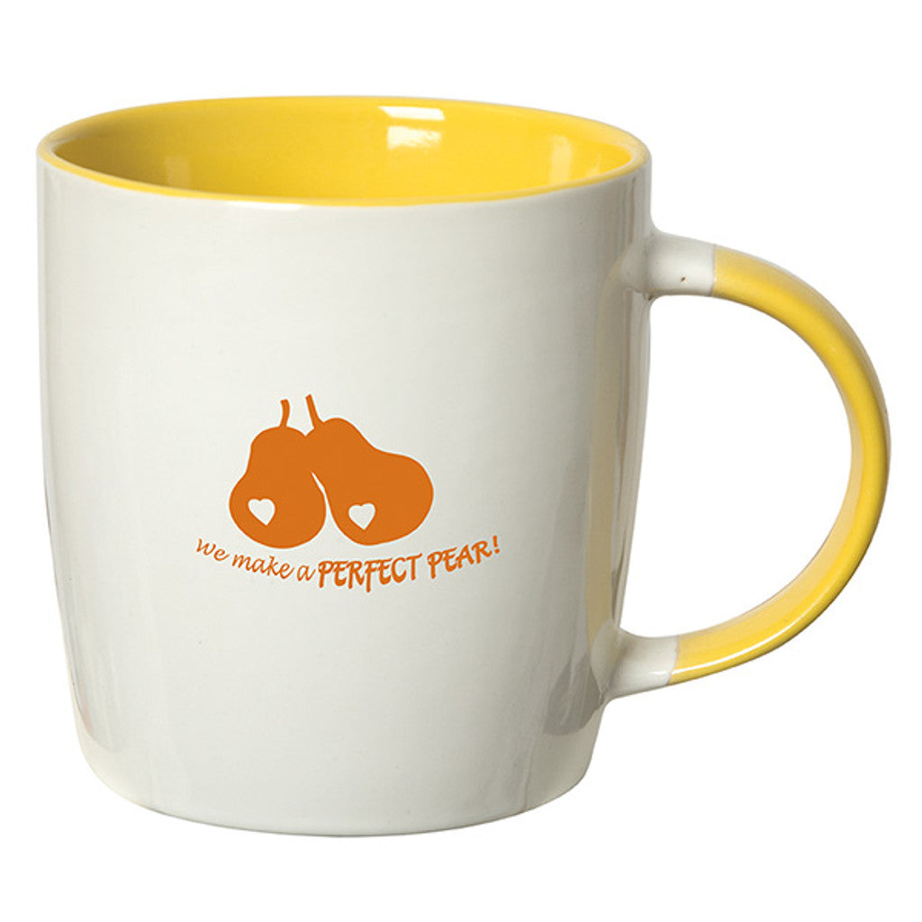 Koho 350 mL. (12 Fl. Oz.) Mug With Coloured Handle