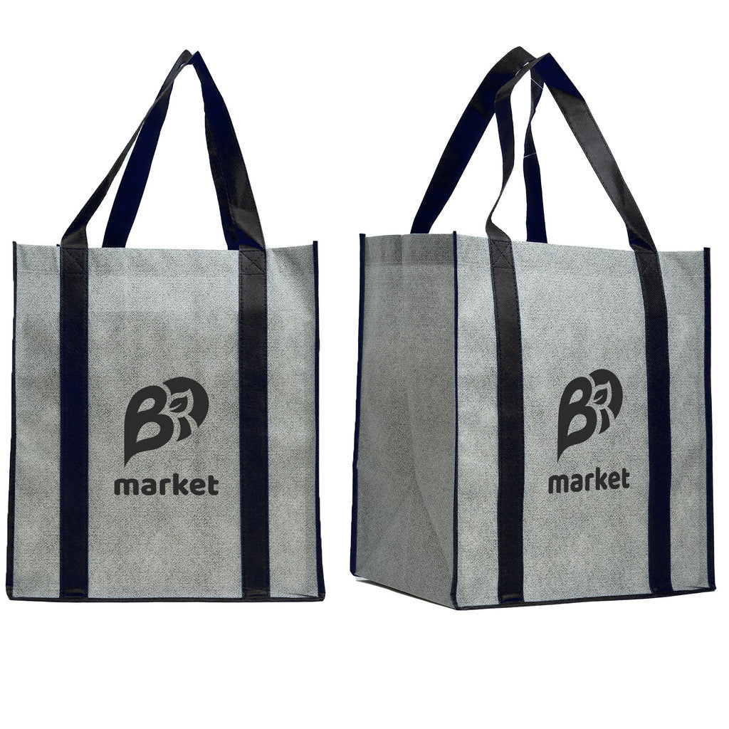 Heathered Jumbo Non-Woven Tote