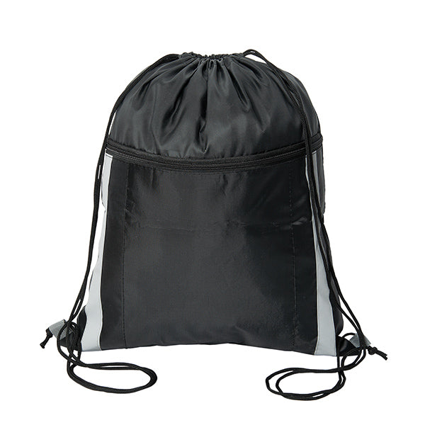 Cinch Dazzler Reflective Drawstring Bag