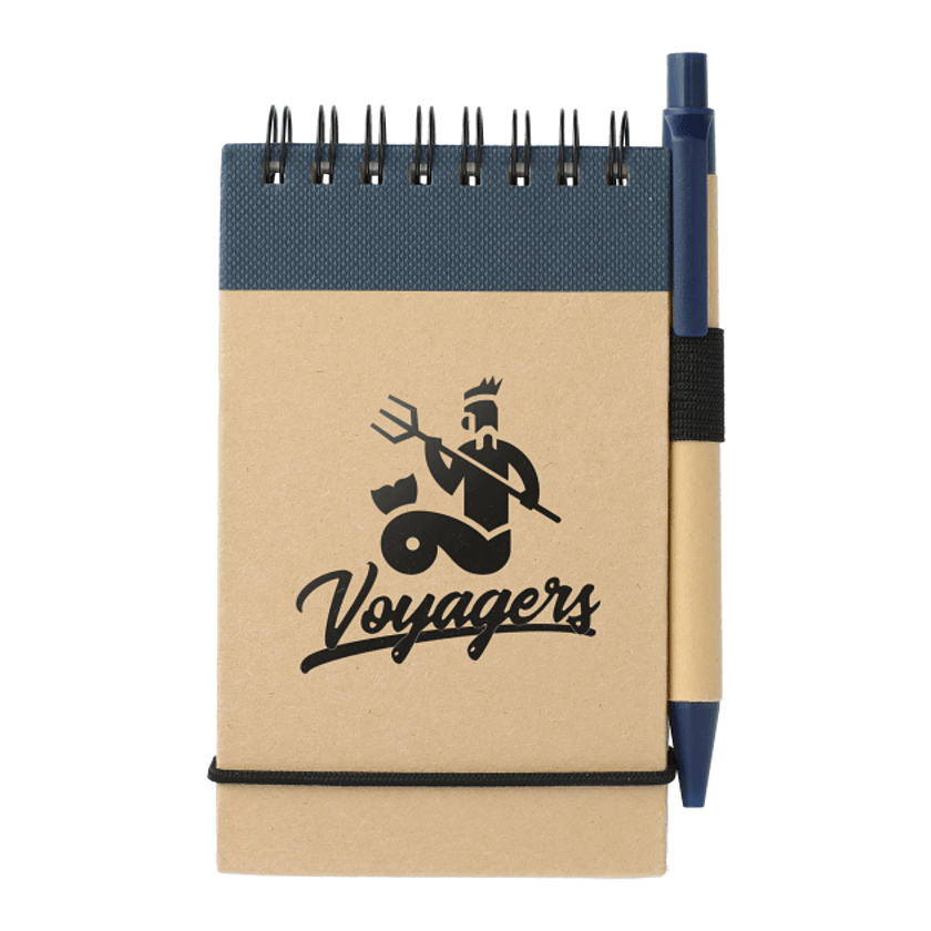 5" x 4" FSC® Mix Recycled Jotter with Pen