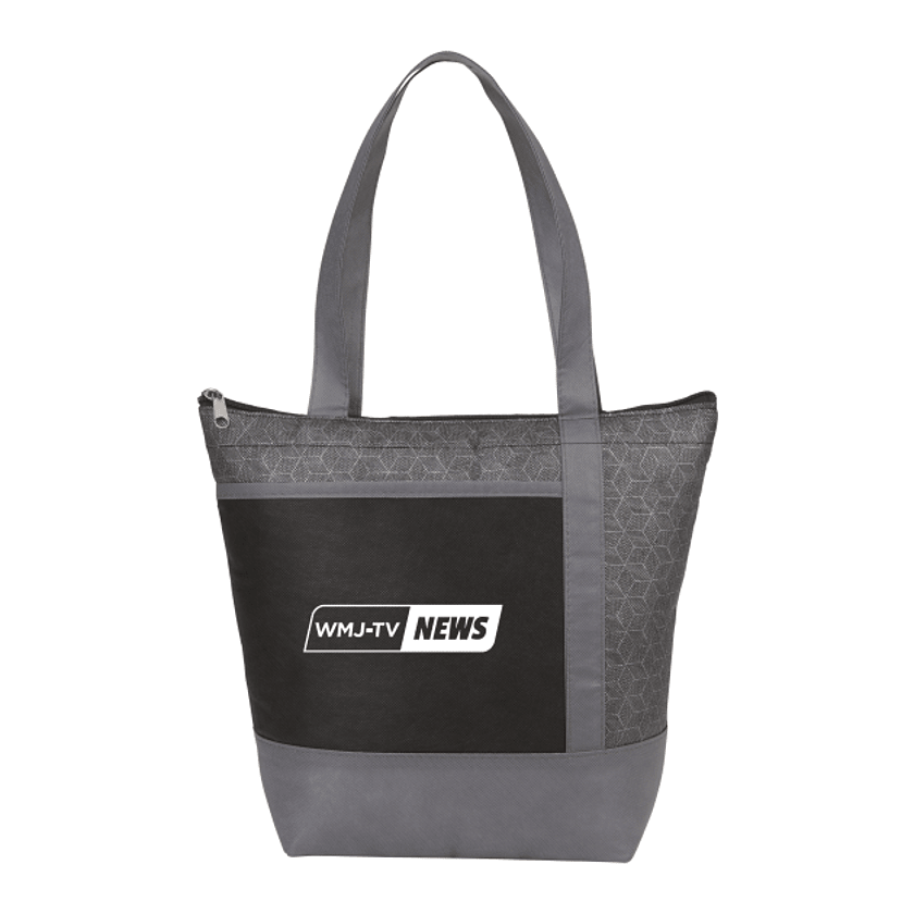 Chrome 9-Can Non-Woven Insulated Cooler Lunch Bag
