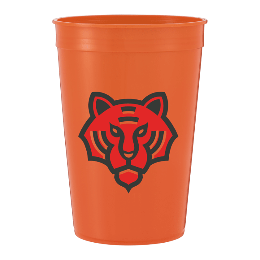 Solid 16oz Recycled Stadium Cup