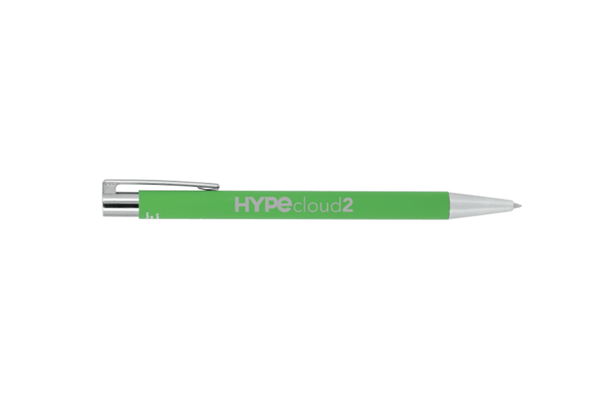 Maxi Recycled Aluminum Soft Touch Gel Pen