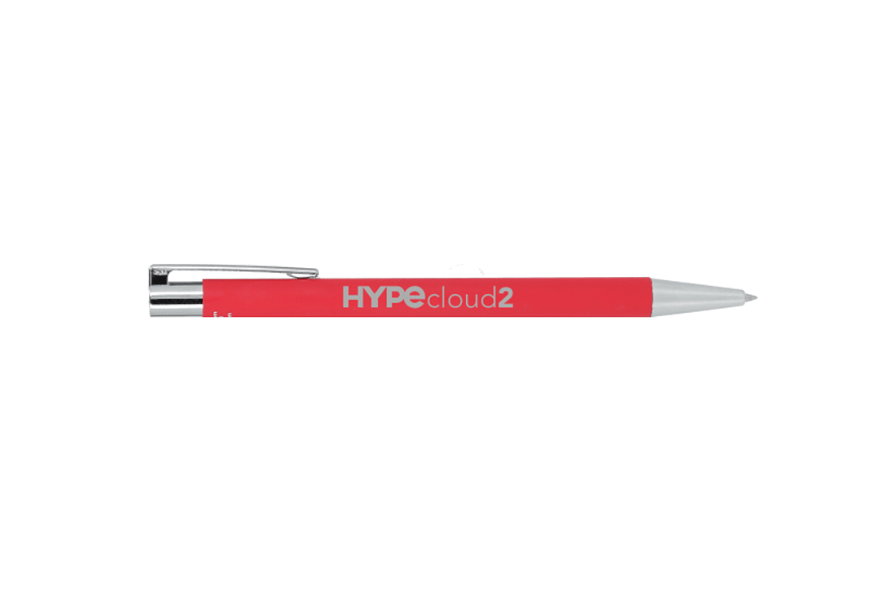 Maxi Recycled Aluminum Soft Touch Gel Pen